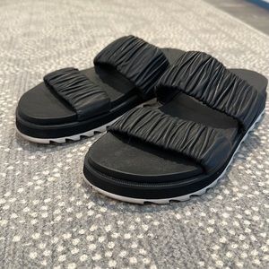 Sorel slide sandals